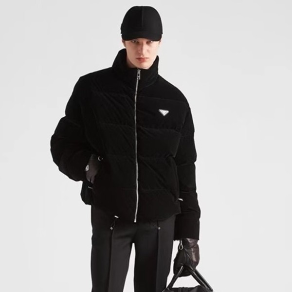 ✨프라다 남성 블랙 패딩 - Prada Mens Black Padding - cl58x