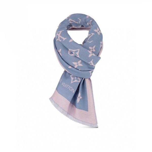 ✨루이비통 여성 블루 머플러 - Louis vuitton Womens Blue Muffler - acc1138x