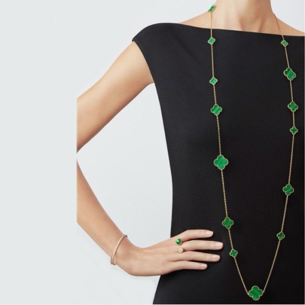 ✨반클리프 아펠 여성 골드 목걸이 - Van Cleef&Arpels Womens Gold Necklace - acc1140x