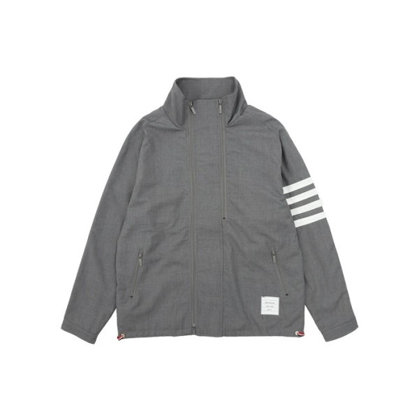 ✨톰브라운 남성 그레이 자켓 - Thom Browne Mens Gray Jackets - th144x