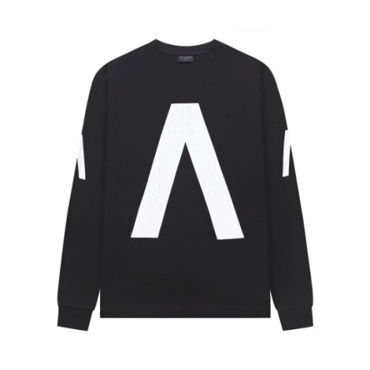 ❤발렌시아가 남성 크루넥 맨투맨 - Balenciaga Mens Black Tshirts - ba82x