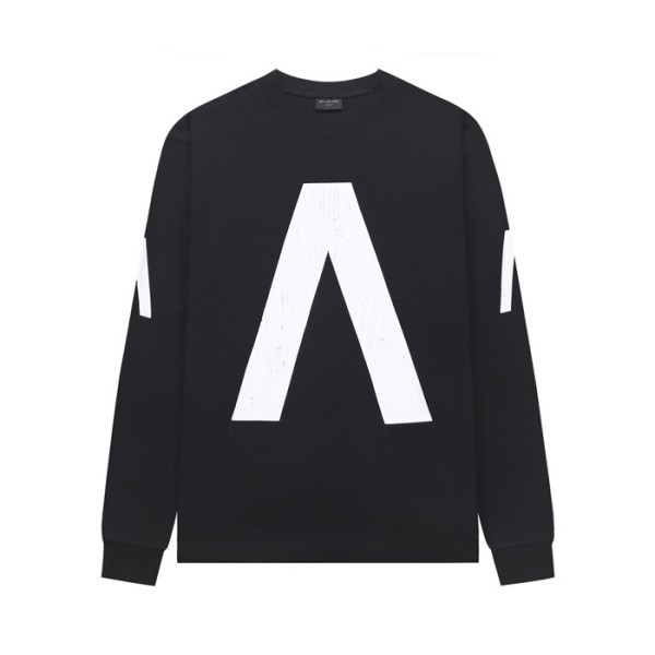 ✨발렌시아가 남성 크루넥 맨투맨 - Balenciaga Mens Black Tshirts - ba82x
