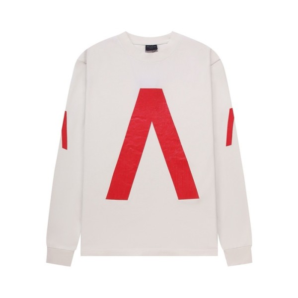 ✨발렌시아가 남성 크루넥 맨투맨 - Balenciaga Mens White Tshirts - ba83x