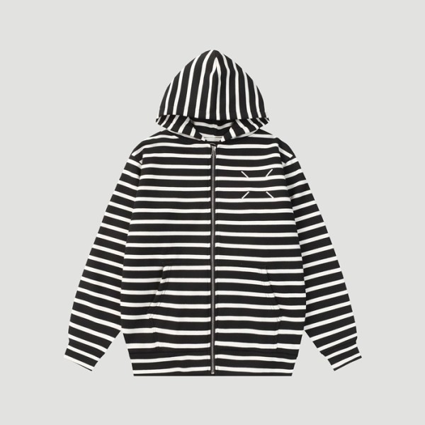 ✨메종 마르지엘라 남성 블랙 후드티 - Maison margiela Mens Black Hoodie - cl87x