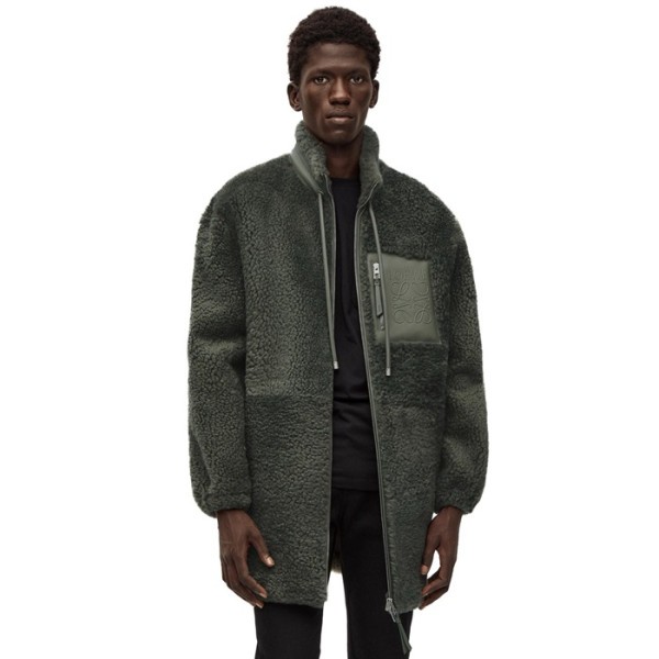 ✨로에베 남성 가죽 자켓 - Loewe Mens Leather Jacket - cl116x