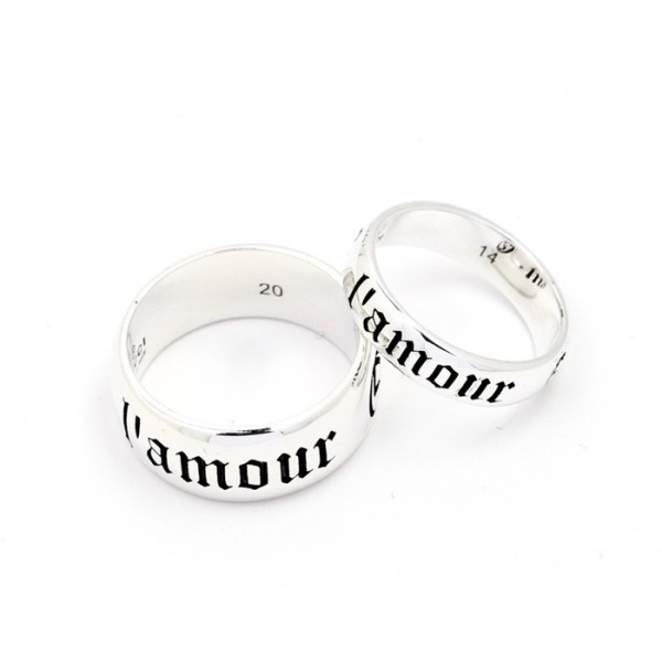 ✨구찌 남/녀 화이트 골드 반지 - Gucci Unisex White Gold Ring - acc1179x