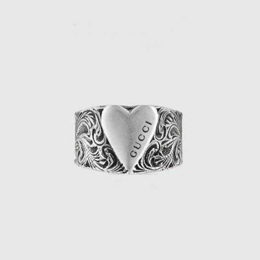 ❤구찌 남/녀 화이트 골드 반지 - Gucci Unisex White Gold Ring - acc1180x