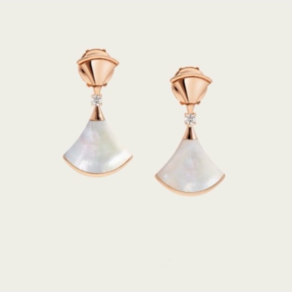 ✨불가리 여성 로즈 골드 이어링 - Bvlgari Womens Rose Gold Earring - acc1192x
