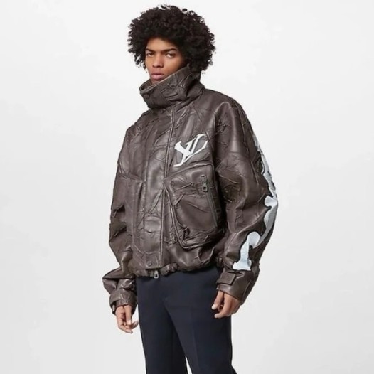 ❤루이비통 남성 브라운 가죽 자켓 - Louis vuitton Mens Brown Jackets - cl128x
