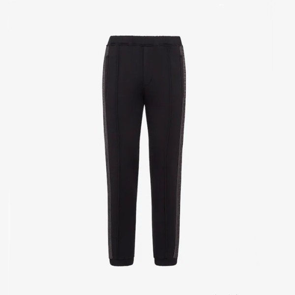 ✨펜디 남성 블랙 트레이닝 팬츠 - Fendi Mens Black Pants - cl151x