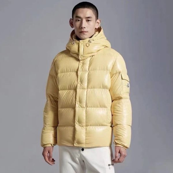 ✨몽클레어 남성 구스 다운 옐로우 패딩 - Moncler Mens Yellow Padding - cl158x