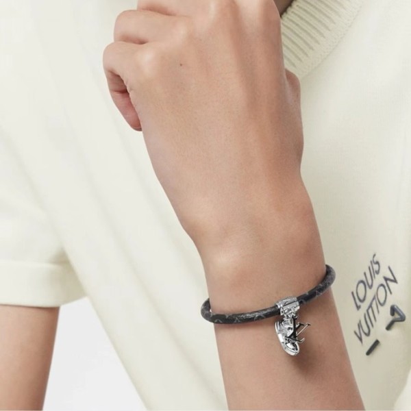 ✨루이비통 남/녀 브라운 팔찌 - Louis vuitton Unisex Brown Bangle - acc1281x