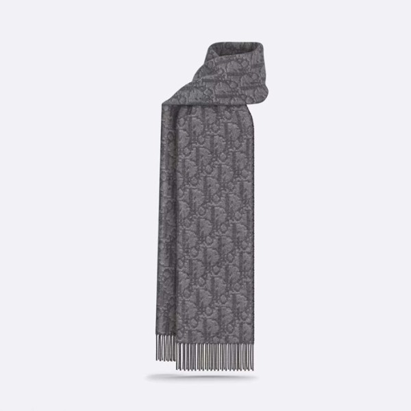 ✨디올 남성 그레이 머플러 - Dior Mens Gray Muffler - acc1328x