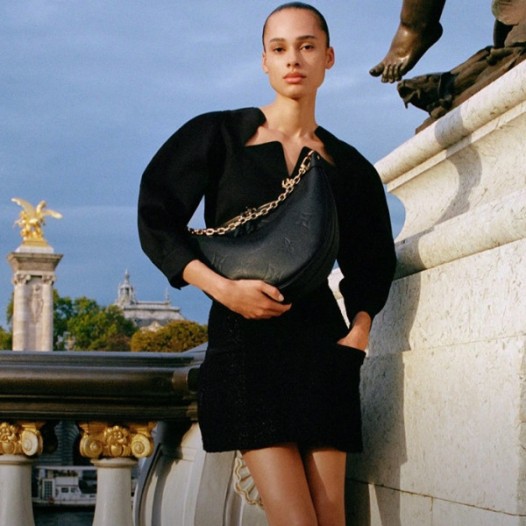★루이비통 여성 앙프렝뜨 루프 호보 백 M46725 - Louis vuitton Womens Black Loop Bag - lvb10x