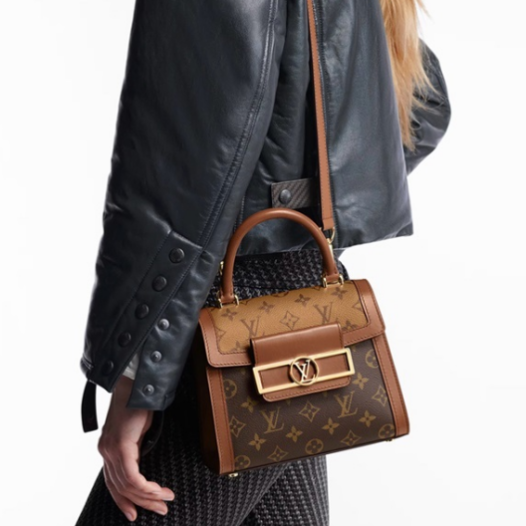 ★루이비통 여성 브라운 도핀 M46751 숄더백 - Louis vuitton Womens Brown Dauphine Bag - lvb13x