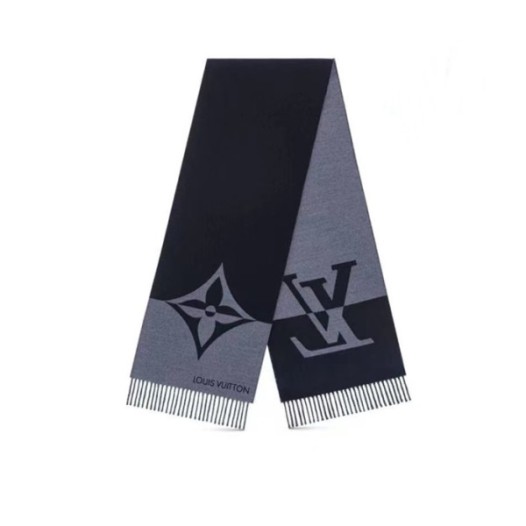 ❤루이비통 남성 블랙 머플러 - Louis vuitton Mens Black Muffler - acc1330x
