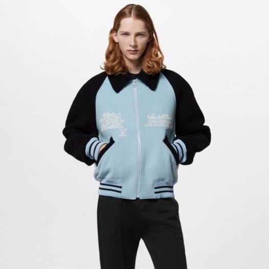 ❤루이비통 남성 블루 자켓 - Louis vuitton Mens Blue Jackets - lvc27x
