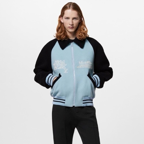 ✨루이비통 남성 블루 자켓 - Louis vuitton Mens Blue Jackets - lvc27x