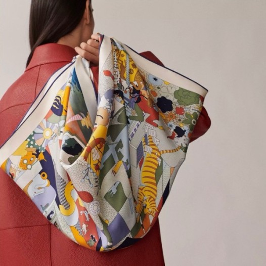 ❤에르메스 여성 블루 스카프 - Hermes Womens Blue Scarf - acc1354x