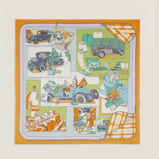 ❤에르메스 여성 오렌지 스카프 - Hermes Womens Orange Scarf - acc1357x