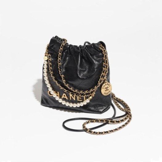 ❤샤넬 여성 블랙 22백 - Chanel Womens Black 22 Bag - chb17x