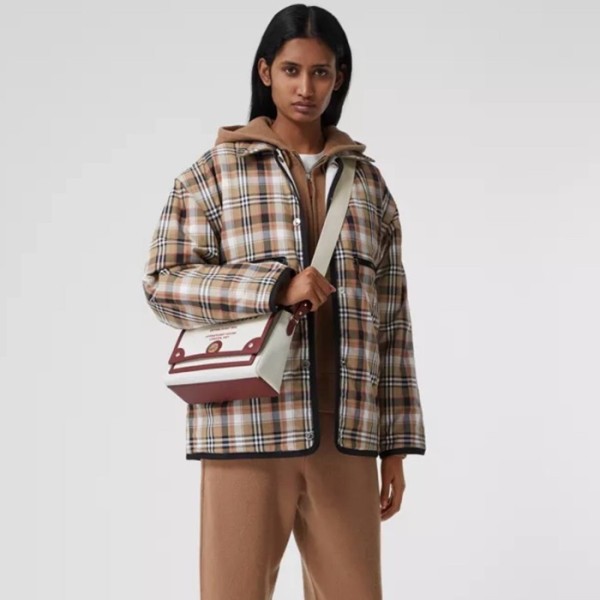 ✨버버리 여성 버건디 크로스백 - Burberry Womens Burgundy Cross Bag - bub24x