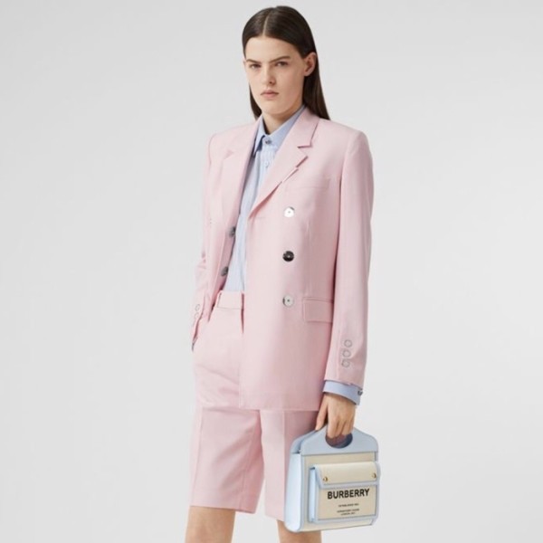 ✨버버리 여성 블루 토트백 - Burberry Womens Blue Tote Bag - bub28x