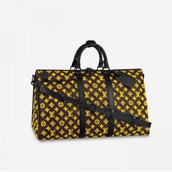 ✨루이비통 남성 키폴 반둘리에 - Louis vuitton Mens Yellow Keepall - lvb55x