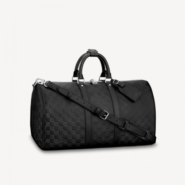 ✨루이비통 남성 키폴 반둘리에 - Louis vuitton Mens Black Keepall - lvb57x