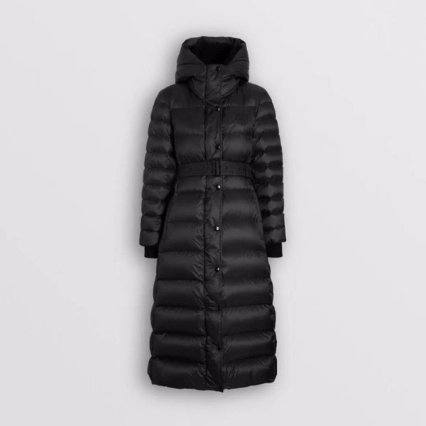 ✨버버리 여성 블랙 롱패딩 - Burberry Womens Black Long Padding - buc42x