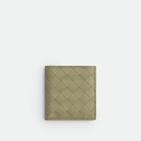 ✨보테가베네타 남성 그린 반지갑 - Bottega Veneta Mens Green Half Wallets - bvw33x