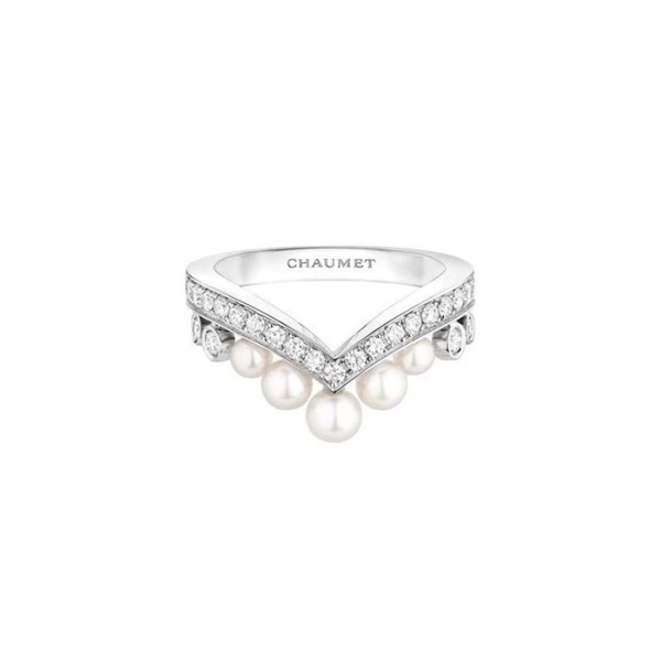 ✨쇼메 여성 화이트 골드 반지 - Chaumet Womens White Gold Rings - acc1415x