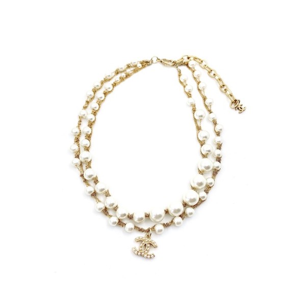✨샤넬 여성 골드 목걸이 - Chanel Womens Gold Necklace - acc1482x