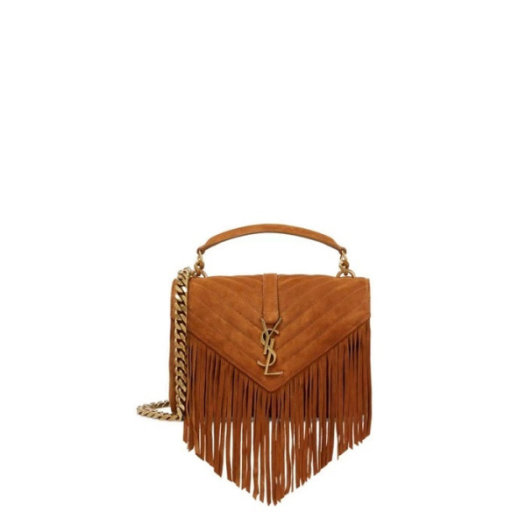 ❤입생로랑 여성 카멜 퀄티드 백 - Saint Laurent Womens Camel College - ysb139x