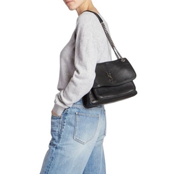 ✨입생로랑 여성 블랙 니키 - Saint Laurent Womens Black Niki - ysb163x