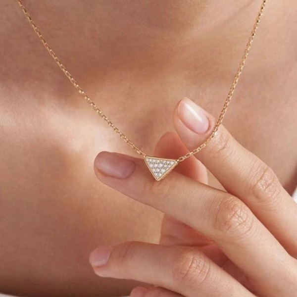 ✨프라다 여성 골드 목걸이 - Prada Womens Gold Necklace - acc1519x