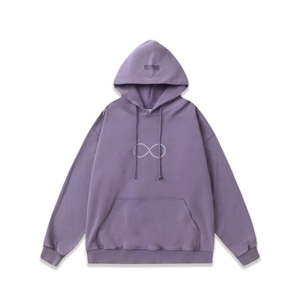✨베트멍 남성 퍼플 후드티 - Vetements Mens Purple Hoodie - vec66x