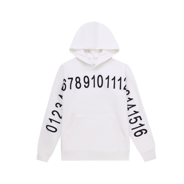 ✨메종 마르지엘라 남성 화이트 후드티 - Maison margiela Mens White Hoodie - mac79x