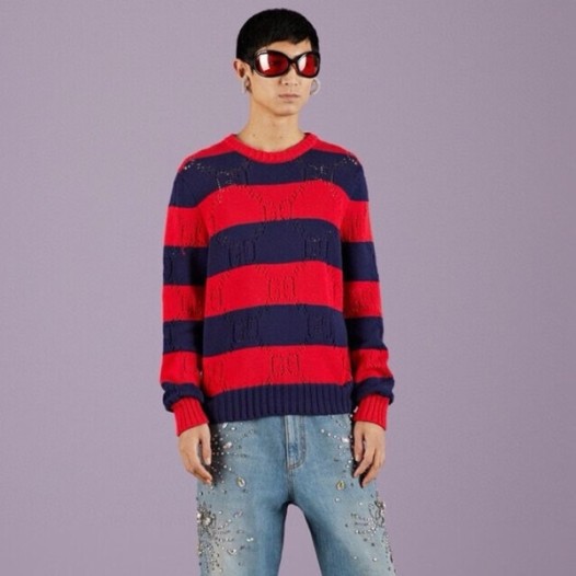 ❤구찌 남성 레드 크루넥 니트 - Gucci Mens Red Knits - guc91x