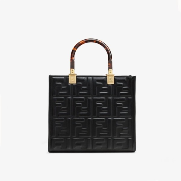 ✨펜디 여성 블랙 토트백 - Fendi Womens Black Tote Bag - feb207x