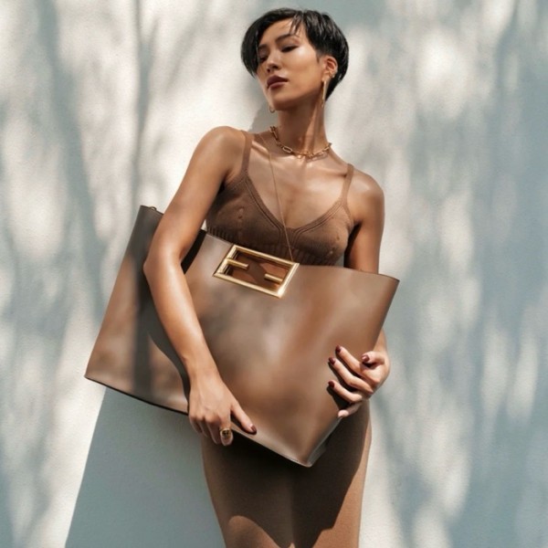 ✨펜디 여성 브라운 웨이 토트백 - Fendi Womens Way Bag - feb217x