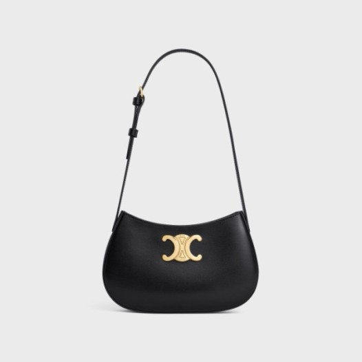 ❤셀린느 여성 트리옹프 숄더백 블랙 - Celine Womens Black Shoulder Bag - ceb240x