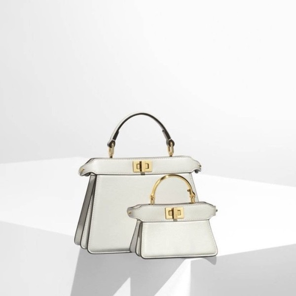 ✨펜디 여성 화이트 핸드백 - Fendi Womens Hand Bag - feb249x