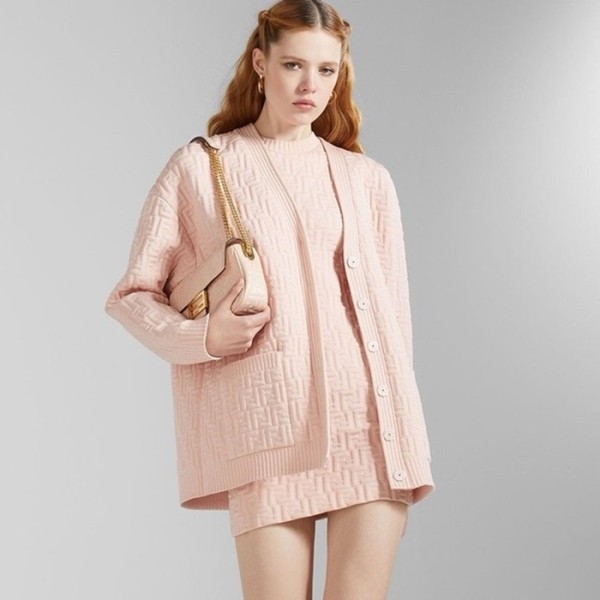 ✨펜디 여성 핑크 바게트 백 - Fendi Womens Baguette Bag - feb263x