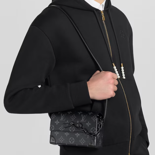 ★루이비통 남성 스티머 웨어러블 월릿 M81783 - Louis vuitton Mens Black Steamer - lvb308x
