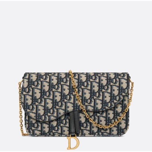 ❤디올 여성 오블리크 체인백 - Dior Womens Oblique Saddle Bag - dib329x