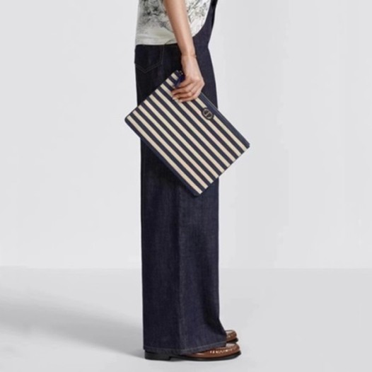 ❤디올 여성 네이비 클러치 - Dior Womens Navy Clutch Bag - dib332x