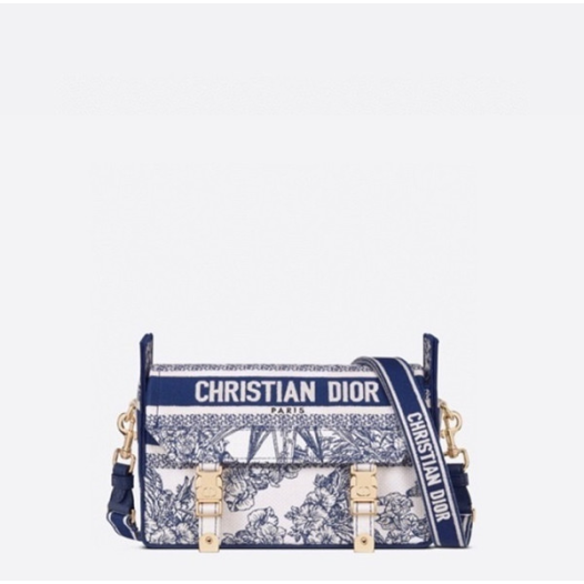 ❤디올 여성 네이비 캠프백 - Dior Womens Navy Camp Bag - dib356x