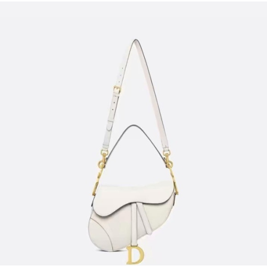 ❤디올 여성 화이트 새들백 - Dior Womens White Saddle Bag - dib392x