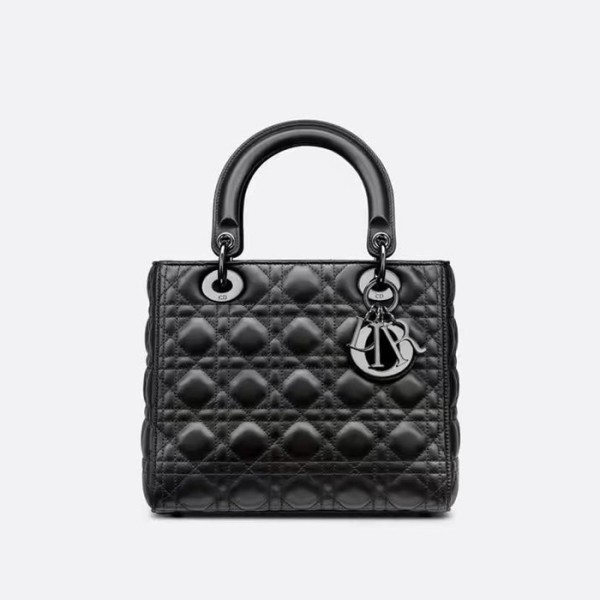 ✨디올 여성 블랙 레이디 백 - Dior Womens Black Lady Bag - dib411x